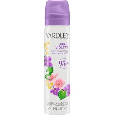 April Violets Body Spray 75ml
