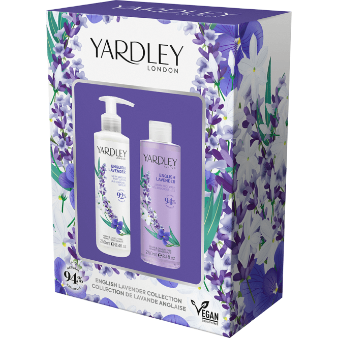 English Lavender Body Wash & Body Lotion Collection