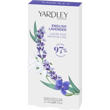 English Lavender Soap 3x100g