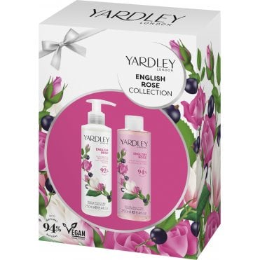 English Rose Body Wash & Body Lotion Collection