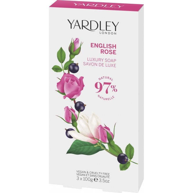 English Rose Soap 3x100g