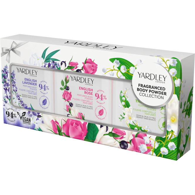 Mini Fragranced Body Powder Trio
